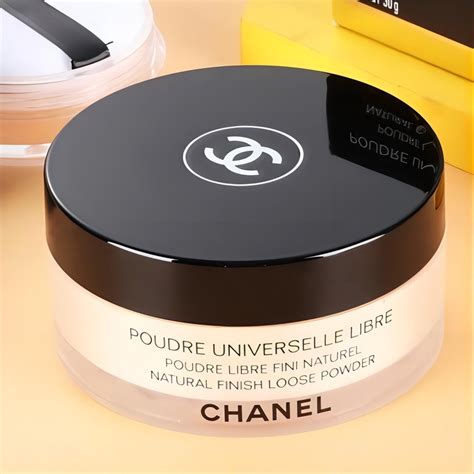 chanel loose powder 30 naturel|Chanel les beiges powder refill.